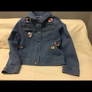 Disney Girls Jean Jacket Size 5/6